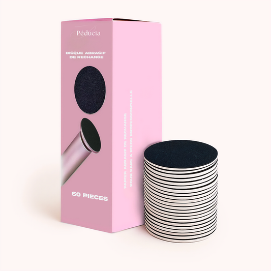 Disques de Ponçage pour Pédicure Électrique – 60 Pièces Péducia